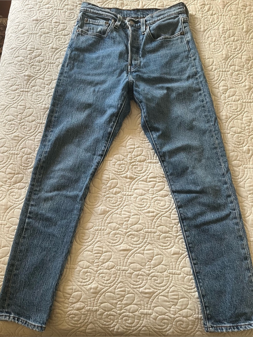 Levi’s 501 Classic High-Rise Skinny Women’s Blue Jeans